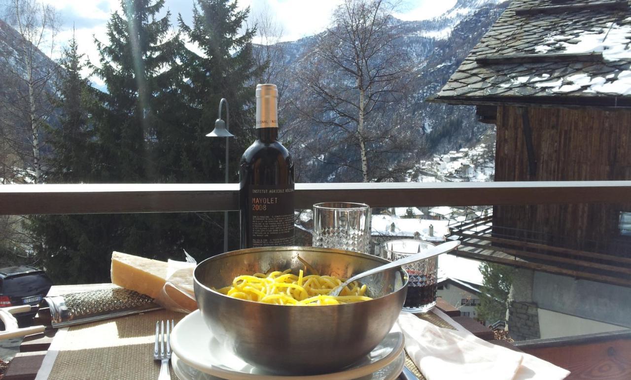 Cervinia-Valt Sport & Relax House Apartment Valtournenche Exterior foto